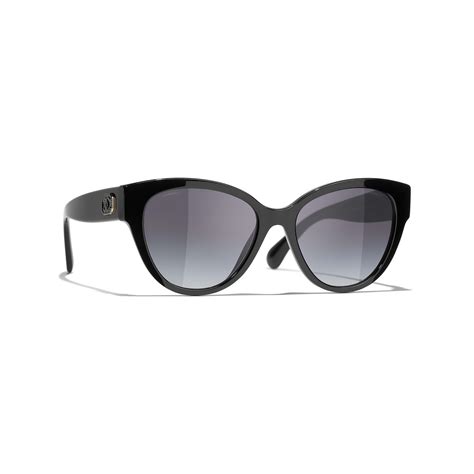 chanel butterfly signature sunglasses grey gradient a71196 l2433|CHANEL.